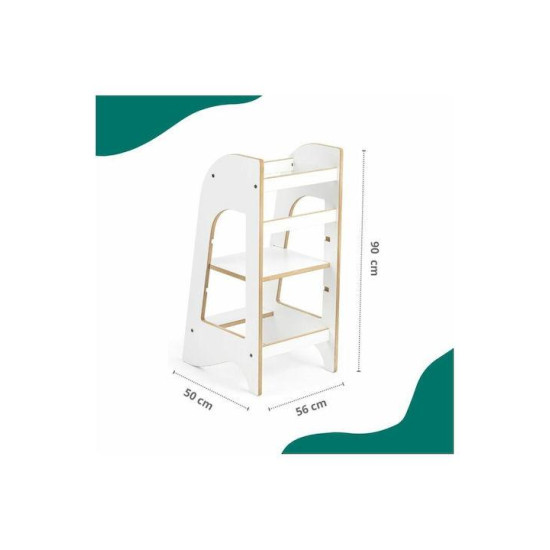 Mamatoyz Πύργος Εκμάθησης Kule MDF White