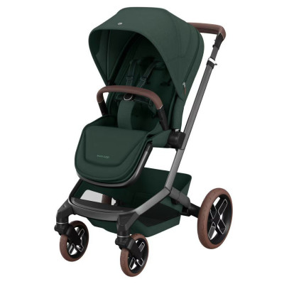 Maxi Cosi Fame Twillic Green Stroller and Port Bebe