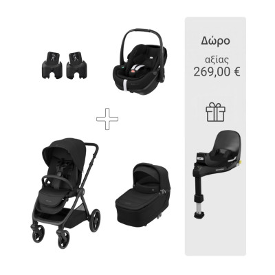Maxi Cosi Oxford Σύστημα Μεταφοράς 3 σε 1 Twillic Black