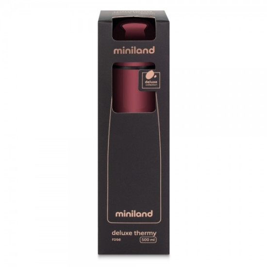 Miniland Deluxe Thermos Θερμός Υγρών 500ml Rose Gold ML89405