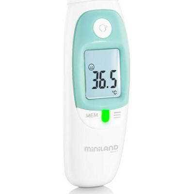 Miniland Ανέπαφο Θερμόμετρο scanner Μετώπου Thermosense ML89212
