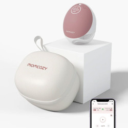 Momcozy M9 Hands Free Μονό Θήλαστρο Red