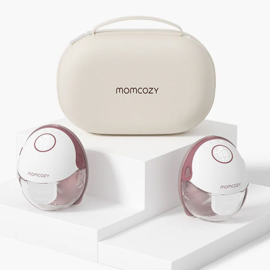 Momcozy M6 Hands Free Διπλό Θήλαστρο Red