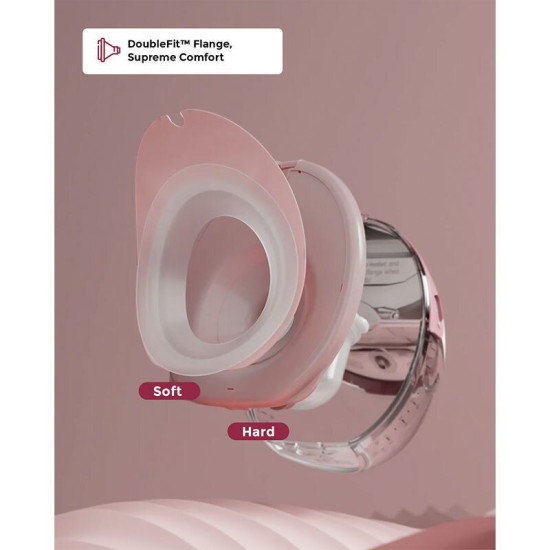 Momcozy M6 Hands Free Διπλό Θήλαστρο Red