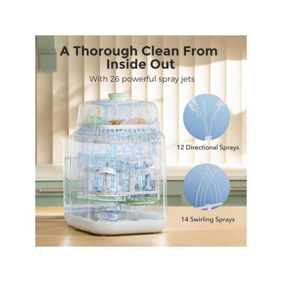 Momcozy KleanPal Pro Πλυντήριο & Ηλεκτρικός Αποστειρωτής Μπιμπερό