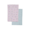 Nef Nef Σεντόνια Λίκνου 2Τμχ 70x120cm Wings of Joy Pink