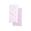 Nef Nef Σεντόνια Λίκνου 2Τμχ 70x120cm Lady Bug Ecru