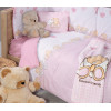 Nef-Nef Σετ Σεντόνια Κούνιας Forever Newborn 120x170cm Pink