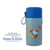 Nava Δοχείο Φαγητού Ανοξείδωτο Στρόγγυλο 600ml Μπλε