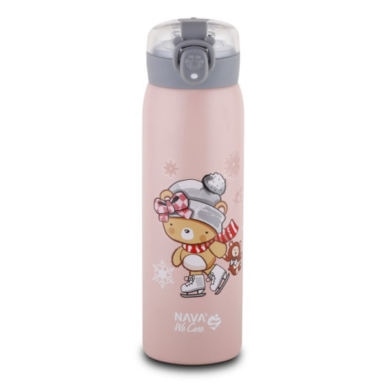 Nava Παγούρι Θερμός We Care Pink 500ml