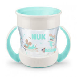 Nuk Mini Magic Cup με Χείλος και Καπάκι Mint 6m+ 160ml 10.751.278