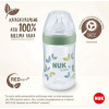 Nuk Πλαστικό Μπιμπερό For Nature Κατά των Κολικών με Θηλή Σιλικόνης 150ml Smal