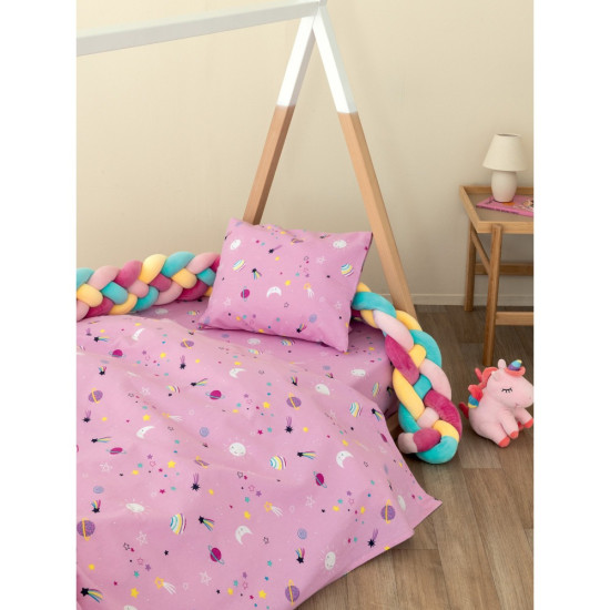 Palamaiki Σεντόνια Κούνιας Σετ 3τμχ Poppet Baby PP101