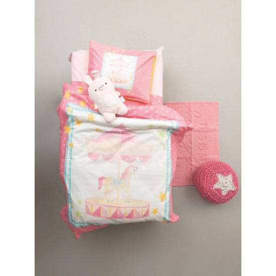 Palamaiki Σετ Σεντόνια Ηappy Baby 120x160  HB0592