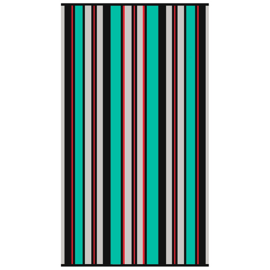 Palamaiki Πετσέτα Θαλάσσης Beach Collection 86×160  Πράσινο