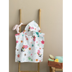 Palamaiki Παιδικό Poncho με Κουκούλα 60x120