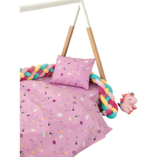 Palamaiki Σετ Σεντόνια Λίκνου 80x110 Poppet Baby PP101