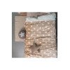 Palamaiki Κουβέρτα Fleece Κούνιας 110x140 Με Γουνάκι Star Beige
