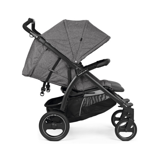 Peg-Perego Book for Two Παιδικό Καρότσι Διδύμων Quarz