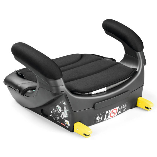 Peg Perego Viaggio 2-3 Shuttle Κάθισμα Αυτοκινήτου Booster με Isofix 15-36Kg Crystal Black