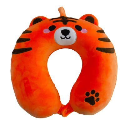 Puckator Παιδικό Μαξιλάρι Ταξιδίου Memory Foam Adoramals Alfie The Tiger