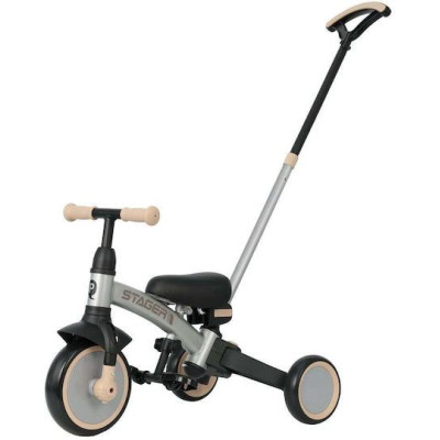 QPlay Stager 3 in1 Αναδιπλούμενο Τρίκυκλο Ποδήλατο Silver
