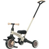 QPlay Stager 3 in1 Αναδιπλούμενο Τρίκυκλο Ποδήλατο Beige/Brown