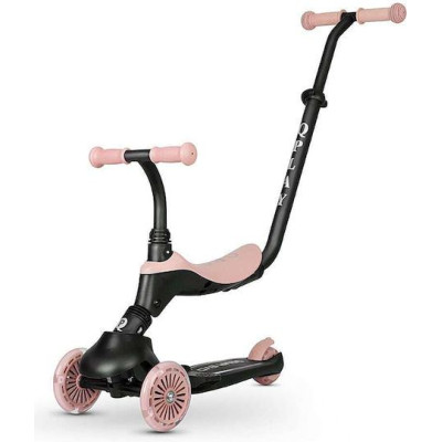 QPlay Sema Evo 5 in1 Scooter Πατίνι Coral Pink