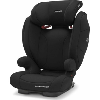 Recaro Monza Nova Evo Seatfix Παιδικό Κάθισμα Αυτοκινήτου 15-36 kg Deep Black