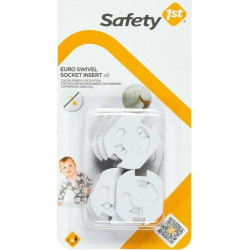 Safety1st Ασφάλεια Πρίζας Περιστρεφόμενη 8τμχ U01-39051-00