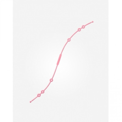 Saro Κορδόνι Σιλικόνης Πολλαπλών Χρήσεων Pink 0+M