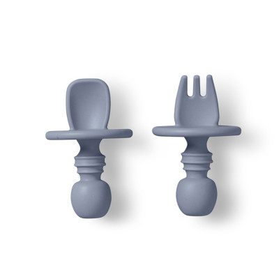 Saro Κουταλάκια Anti-Chocking  Blue/Grey