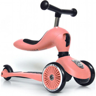 Scoot And Ride Παιδικό Πατίνι Highwaykick 1 Τρίτροχο με Κάθισμα Peach