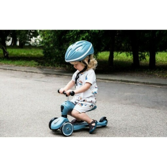 Scoot And Ride Παιδικό Πατίνι Highwaykick 1 Τρίτροχο με Κάθισμα Lemon