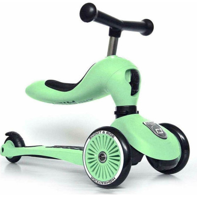 Scoot And Ride Παιδικό Πατίνι Highwaykick 1 Τρίτροχο με Κάθισμα Kiwi