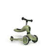 Scoot And Ride Παιδικό Πατίνι Highwaykick 1 Τρίτροχο με Κάθισμα Olive