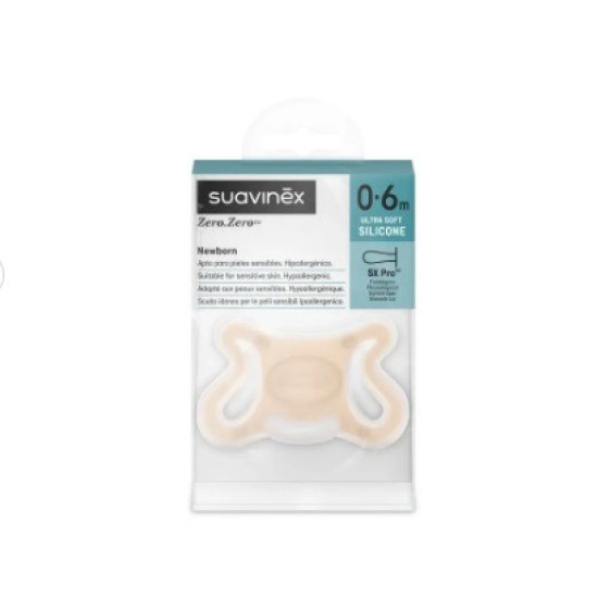 Suavinex Πιπίλα Σιλικόνης SX PRO Physiological Zero.Zero 0-6 μηνών