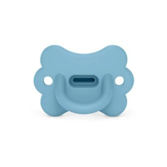 Suavinex Πιπίλα Σιλικόνης SX PRO Physiological Butterfly Infinity Blue 6-18 μηνών