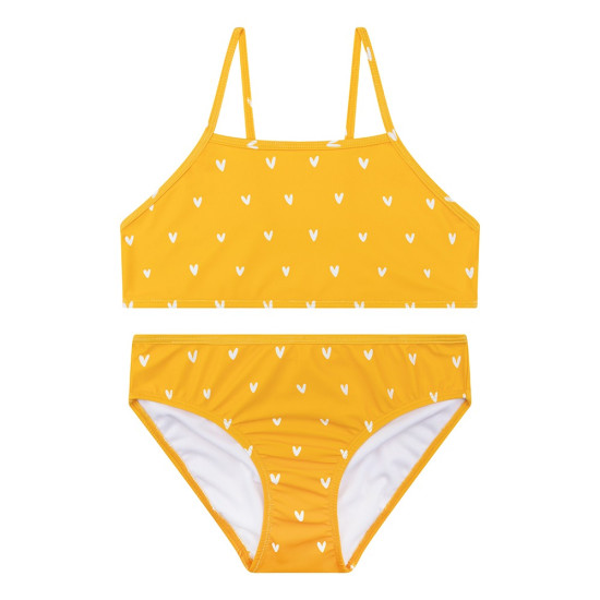 Swim Essentials Μαγιό Μπικίνι Orange Hearts