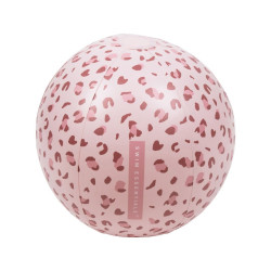 Swim Essentials Φουσκωτή Μπάλα Θαλάσσης 51cm Old Pink Leopard