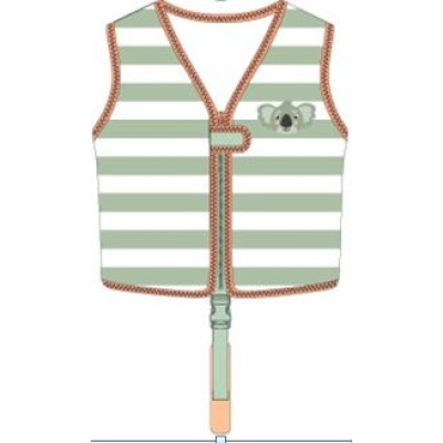 Swim Essentials Σωσίβιο Γιλέκο με Ιμάντα Ασφαλείας 3-6 Ετών Koala