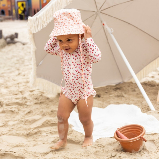 Swim Essentials Καπελάκι Bucket Old Pink Leopard 2-4Y