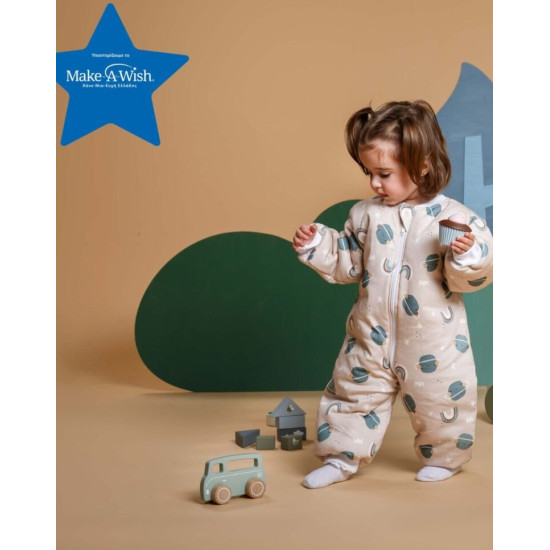 Tender Παιδικός Υπνόσακος Classic Wish Planets 2.5TOG Εκρού