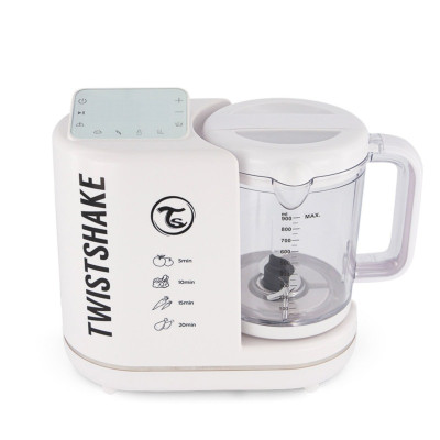 Twistshake Παρασκευαστής Υγιεινής Βρεφικής Τροφής 6 σε 1 700W White
