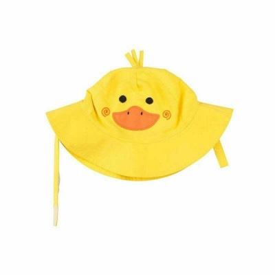 Zoocchini Αντηλιακό Καπέλο UPF50+ Παπάκι Κίτρινο ZOO15002