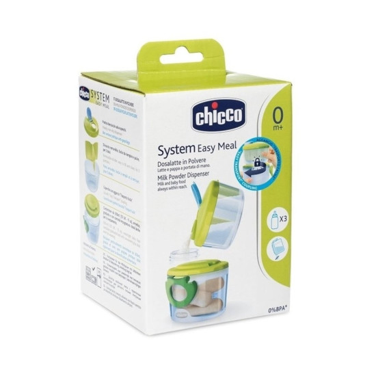 Chicco System Easy Meal Δοσομετρητής Σκόνης Γάλακτος - Δοχείο Φαγητού 0m+