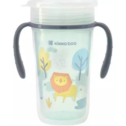 Kikka Boo Κύπελλο με Λαβές και Στόμιο 360 ° Sippy Cup 300ml Lion 31302030051