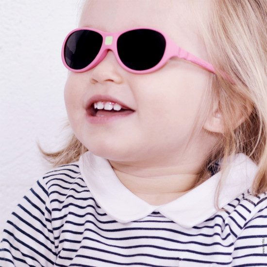 KiETLA Jokaki Παιδικά Γυαλιά Ηλίου 12-30 μηνών Ανοιχτό Ροζ