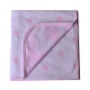 Minene Βαμβακερή Κουβέρτα Διπλής 'Οψης 80x80cm Shiny Star Pink MN20334