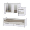 Lorelli Bertoni Maxi Plus New Μετατρεπόμενο Πολυμορφικό Κρεβάτι White - Artwood 10150300030А